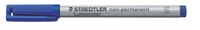 foliopis zmywalny s niebieski lumocolor staedtler