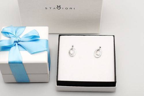 Srebrne kolczyki Staviori na Arena.pl