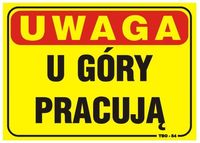 tablica 35*25cm uwaga! u góry pracują - tab tbo-54