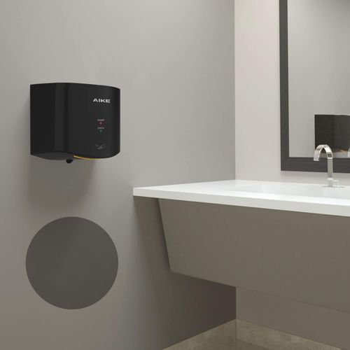 Suszarka do rąk AIKE Air Wiper, 220 V, 1400 W, czarna, Używany na Arena.pl