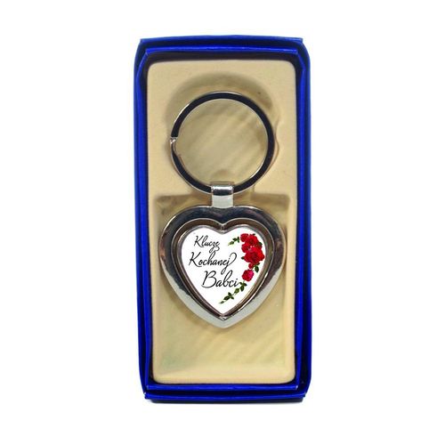 brelok metalowy serce  "Klucze kochanej Babci" na Arena.pl