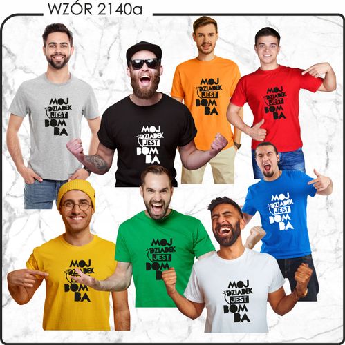 Koszulka z imieniem PREZENT dla dziadka DZIADEK na Arena.pl