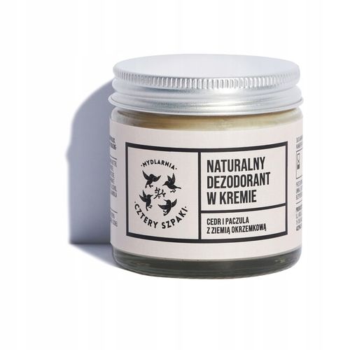 NATURALNY DEZODORANT W KREMIE PACZULA Cztery Szpaki na Arena.pl