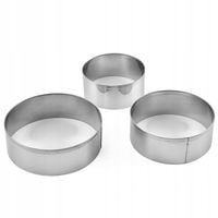 WYCINARKA do KOŁEK PIEROGÓW Pielmieni Uszek 3szt