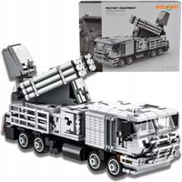 KLOCKI KONSTRUKCYJNE CIĘŻARÓWKA OBRONY POWIETRZNEJ MODEL DLA DZIECI WOJSKO