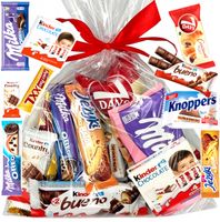 Paczka Słodyczy Na Mikołaja KINDER Święta Pod Choinkę Prezent Słodycze XXL