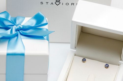 Złote kolczyki KZD3517 - Diament na Arena.pl