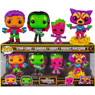 Funko POP Marvel GOTG Gamora Groot Rocket 4pak SE na Arena.pl