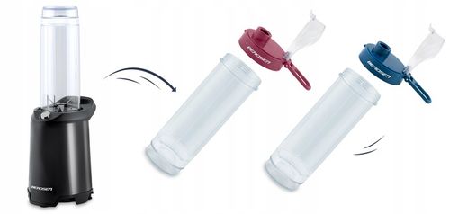 Blender ręczny kielichowy do koktajli 2 butelki smoothie 350W na Arena.pl