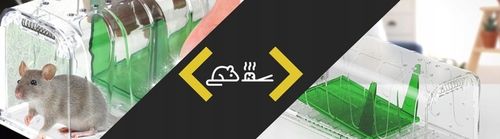 ŻYWOŁAPKA NA MYSZY 2 SZT Pułapka Łapka Szczury Pułapki Łapki 2X na Arena.pl