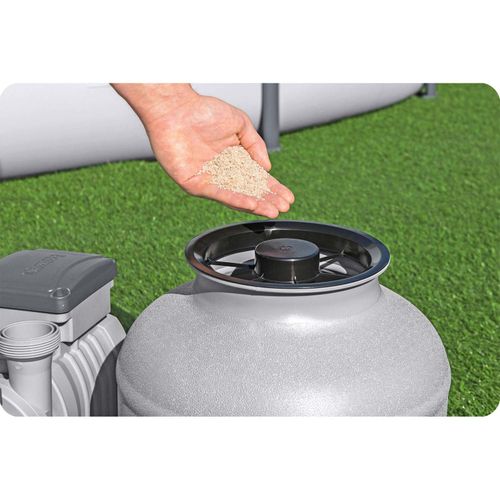 Pompa piaskowa 8327 l/h Bestway 58499 +piasek 25kg na Arena.pl