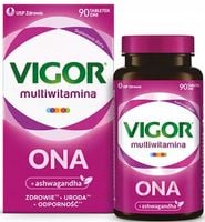 VIGOR MULTIWITAMINA ONA witaminy i minerały dla kobiet 90 tabletek