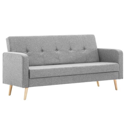 Sofa Materiałowa, Jasnoszara na Arena.pl