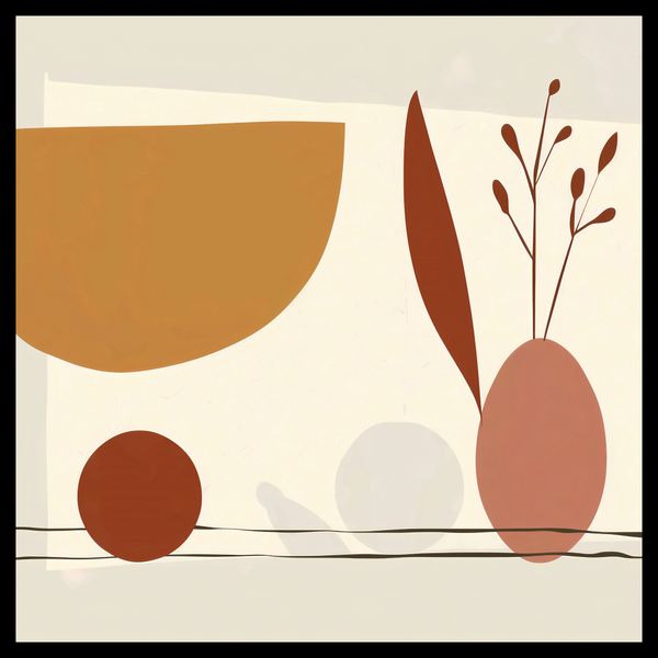 Plakat 60x60cm Łodygi Wizji zdjęcie 2