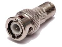 Redukcja gniazdo F na wtyk BNC E8284
