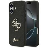 Etui Guess 4G Strap 4G Classic Logo do iPhone 17 czarny