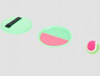 CATCH BALL GRA ZRĘCZNOŚCIOWA PALETKI RZEPY PIŁKA