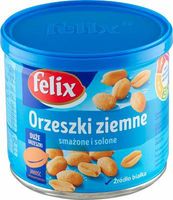 FELIX ORZESZKI ZIEMNE SMAŻONE SOLONE 140G PUSZKA