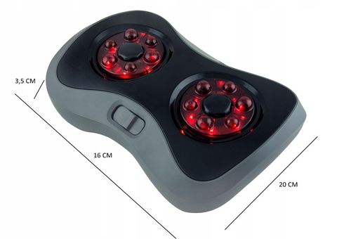 MASAŻER STÓP DO MASAŻU CIAŁA PODCZERWIEŃ SHIATSU na Arena.pl