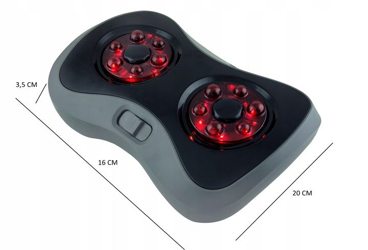 MASAŻER STÓP DO MASAŻU CIAŁA PODCZERWIEŃ SHIATSU zdjęcie 10