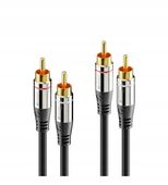 2X KABEL AUDIO STEREO 2 RCA - 2x RCA CINCH SONERO SAC700-010 PREMIUM 1m