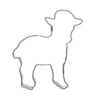 Foremka wykrawacz baranek do ciastek pierników 7 cm