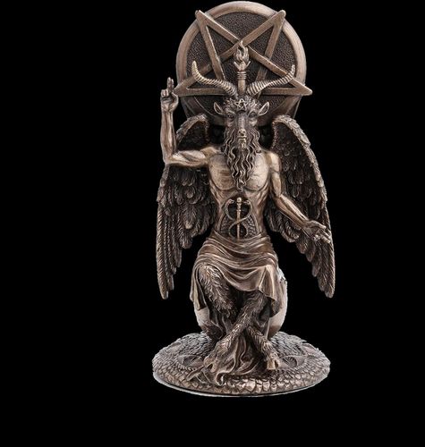 FIGURKA Baphomet siedzący na globusie VERONESE WU77950A1 na Arena.pl