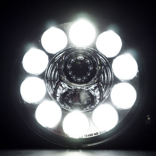 EPHL001 BI-LED REFLEKTOR PRZÓD 7" CHROME na Arena.pl
