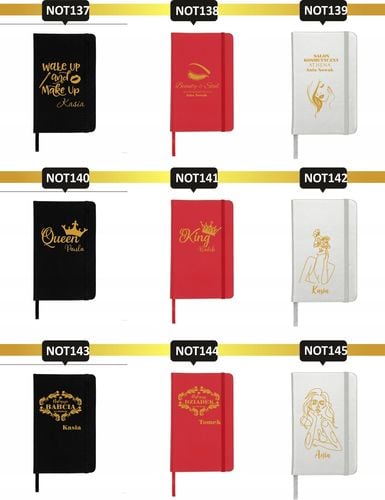 Notatnik planer A5 prezent dzień dziadka nadruk notes na Arena.pl