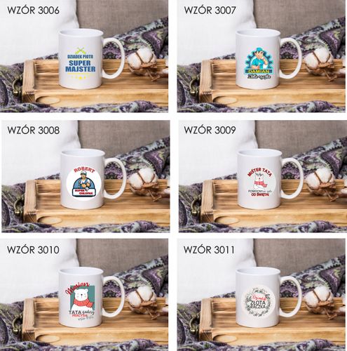 Kubek z nadrukiem napis PREZENT dla DZIADKA na Arena.pl