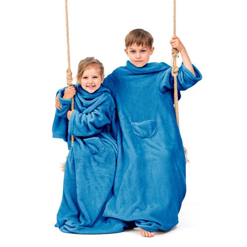 Koc DecoKing LAZYKIDS INDIGO 90x105 na Arena.pl