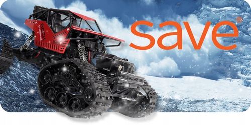 Samochód Zdalnie Sterowany Terenowy 4x4 Auto Na Pilota Z KOŁAMI GĄSIENICAMI na Arena.pl