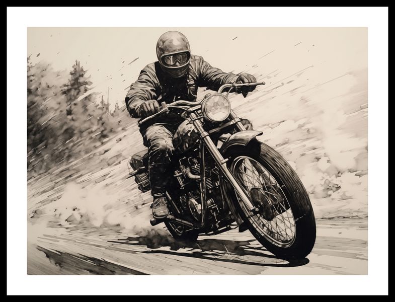 Plakat 55x40cm Na Pełnej Prędkości zdjęcie 3