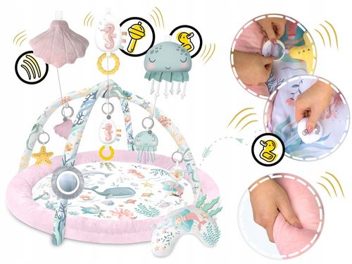 MATA EDUKACYJNA INTERAKTYWNA DLA NIEMOWLĄT KOKON KOJEC GNIAZDO NUKIDO na Arena.pl