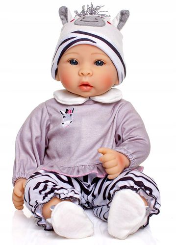 Lalka Pola Bobas Niemowlak ZESTAW Z AKCESORIAMI smoczek pampersy butelki na Arena.pl