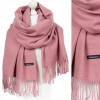 CIEPŁY SZALIK KLASYCZNY GRUBY SZAL DAMSKI ELEGANCKI JAKOŚĆ PREMIUM