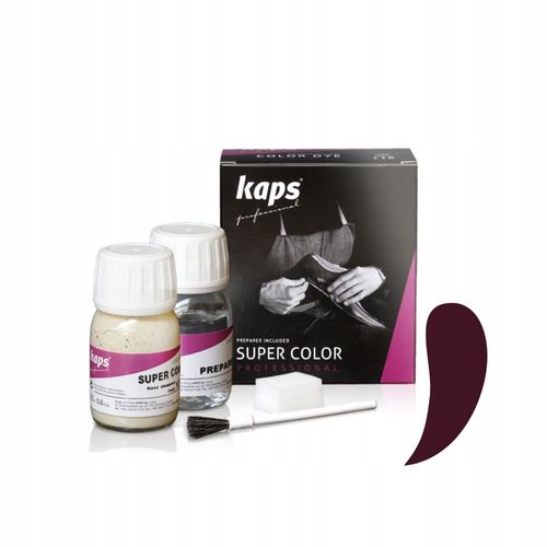SUPER COLOR 25 ML+ PREPARER 25 ML BRUNATNY - KAPS PROFESSIONAL na Arena.pl