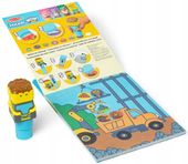 Sticker WOW! Stempelek z naklejkami- Buldożer