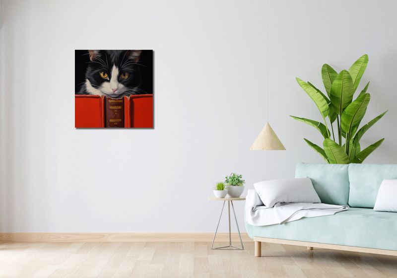 Obraz 60x60cm Koci Uczeń zdjęcie 2