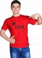 KOSZULKA z nadrukiem dla chłopaka KING