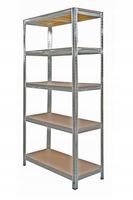 REGAŁ MAGAZYNOWY METALOWY 5 PÓŁEK 180x90x40cm garaż piwnica magazyn KTD