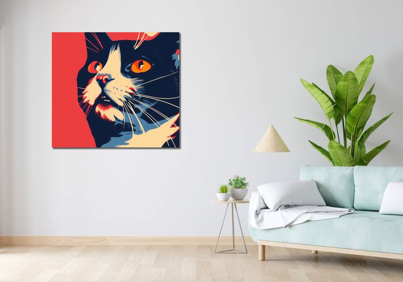 Obraz 100x90cm Szok zdjęcie 2