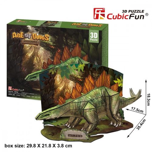 Cubicfun Puzzle 3D Stegosaurus na Arena.pl