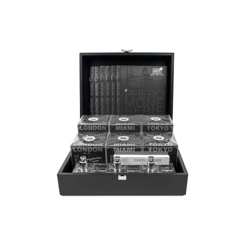 zestaw dla mężczyzn pheromone perfume man 6x30 ml wood box hot na Arena.pl