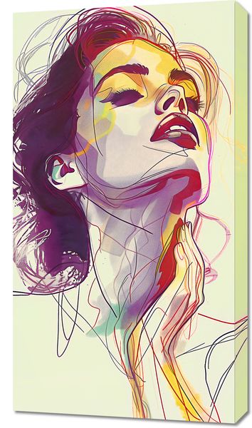 Obraz 50x90cm Płynność zdjęcie 1