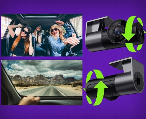 Wideorejestrator jazdy Kamera samochodowa Wifi Aplikacja SMUVE na Arena.pl