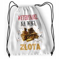 Plecak Weterynarza Sportowy Szkolny Worek Torba Z Nadrukiem Ze Zdjęciem