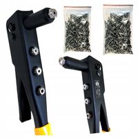 Nitownica ręczna do nitów zrywalnych 2.4 - 4.8 mm + 200 sztuk nitów