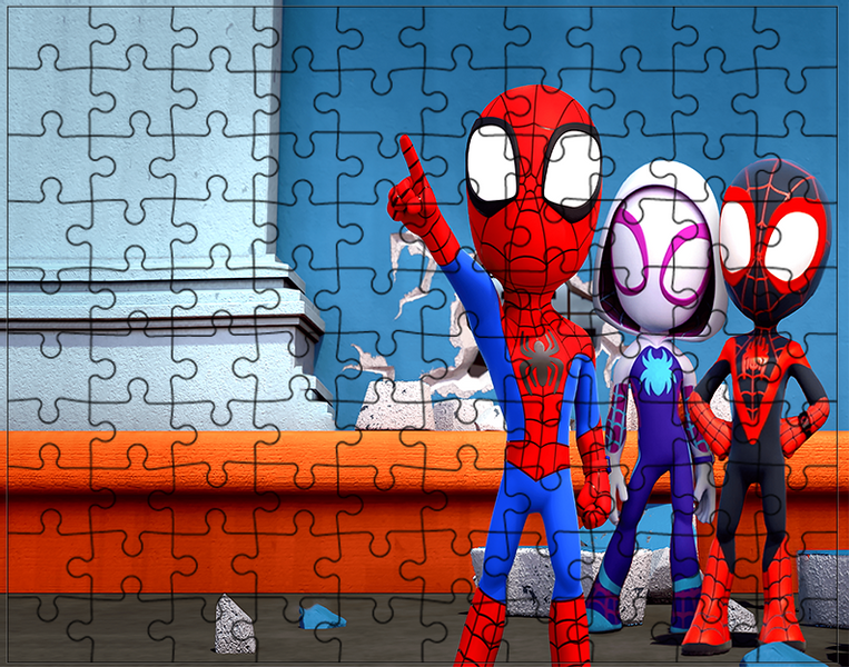 Puzzle Spidey i Przyjaciele zdjęcie 1