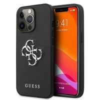Guess GUHCP13LSA4GSBK iPhone 13 Pro/13 6,1" czarny/black hardcase Saffiano